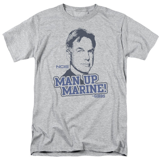 Ncis Man Up Mens T Shirt Athletic Heather Officially Licensed