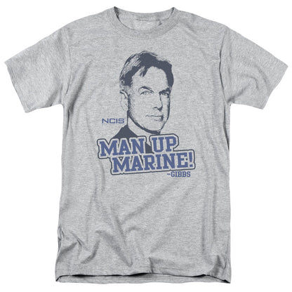 Ncis Man Up Mens T Shirt Athletic Heather Officially Licensed