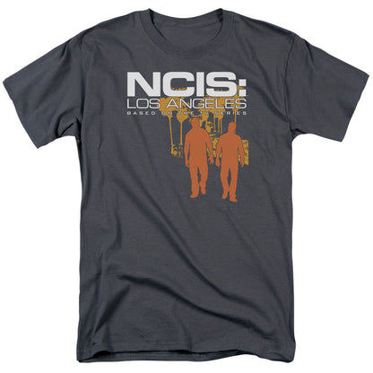 Ncis:La Slow Walk Mens T Shirt Charcoal Officially Licensed