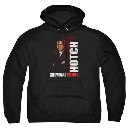 Criminal Minds Hotch Mens Hoodie Black Officially Licensed