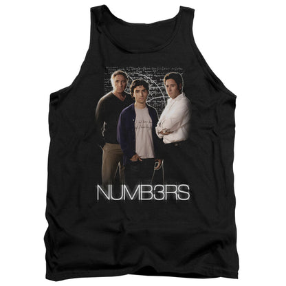 Numbers Equations Mens Tank Top Shirt Black