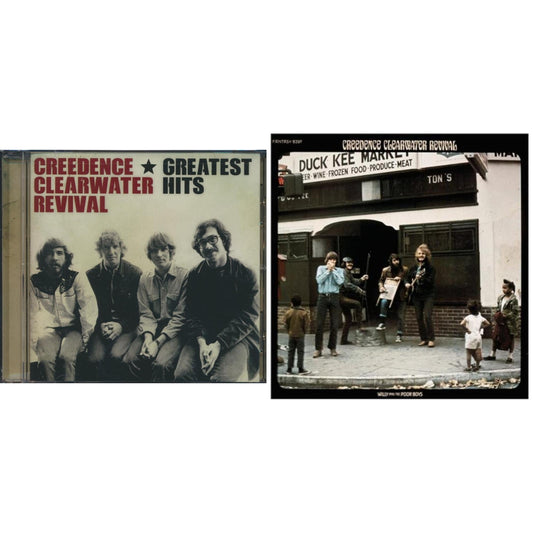 Creedence Clearwater Revival - Willy & The Poor Boys & Greatest Hits - CD Bundle