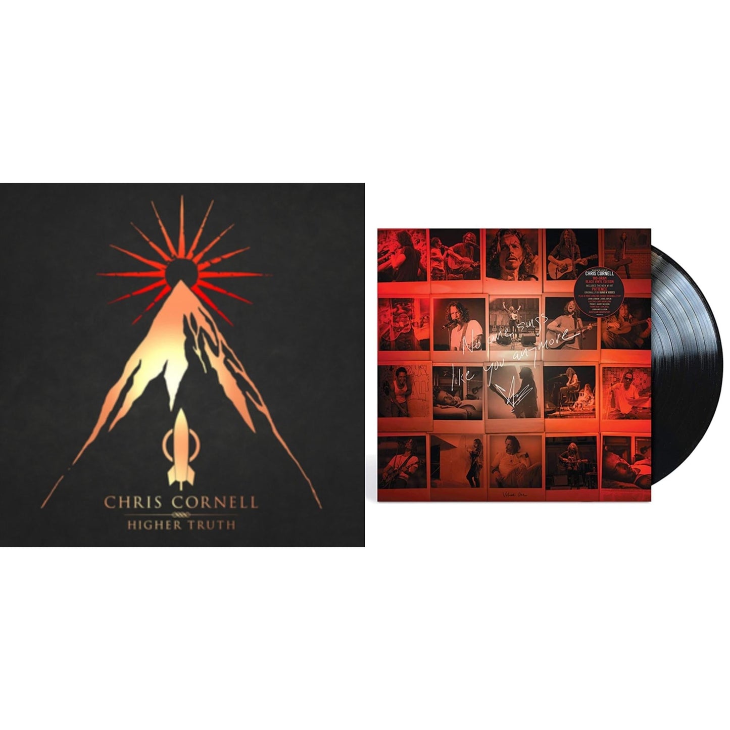 Chris Cornell - No One Sings Like You Anymore & Higher Truth - LP Vinyl Bundle