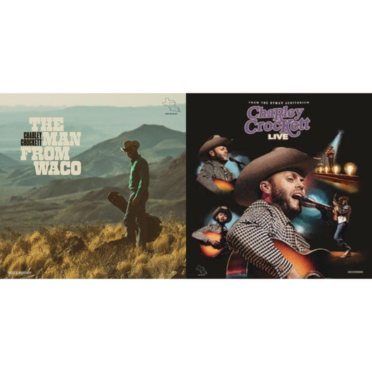 Charley Crockett - Live From The Ryman (2LP) & Man From Waco