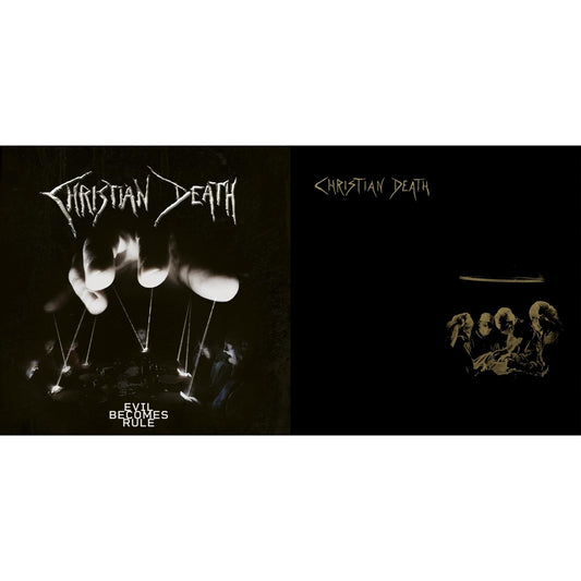 Christian Death - Atrocities (Limited) & Evil Becomes Rule - CD Bundle
