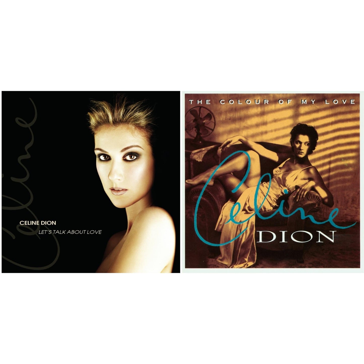 Celine Dion - Let's Talk About Love & Colour Of My Love - CD Bundle