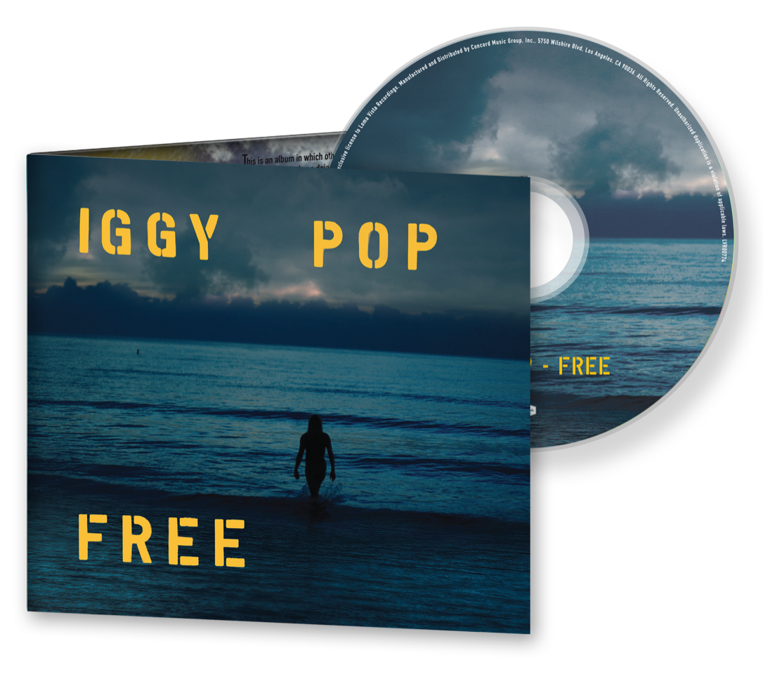 Iggy Pop Free Music CD