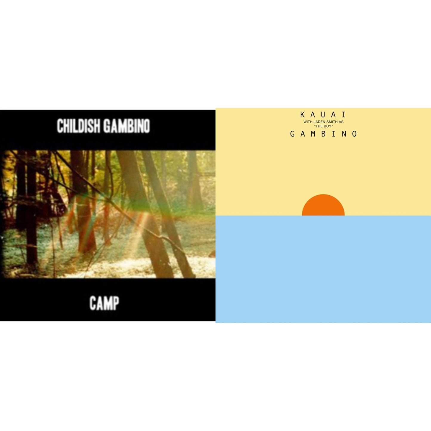 Childish Gambino - Kauai & Camp - LP Vinyl Bundle