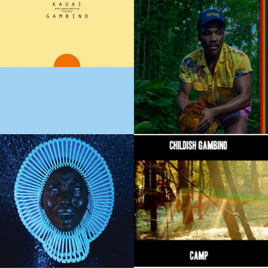 Childish Gambino - Bando Stone & The New World (X) (2LP/Opaque Black Vinyl) & Kauai & Awaken, My Love & Camp