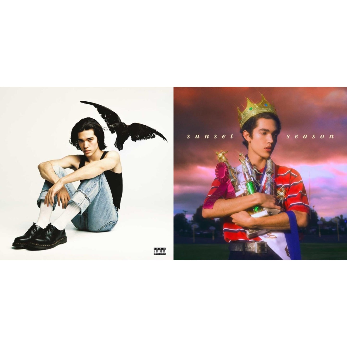 Conan Gray - Kid Krow (X) & Sunset Season Ep (Translucent Blue LP Vinyl)