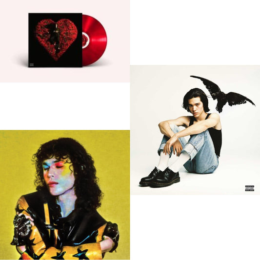 Conan Gray - Superache (X) (Ruby Red LP Vinyl) & Found Heaven (Found Heaven Yellow LP Vinyl) & Kid Krow (X)