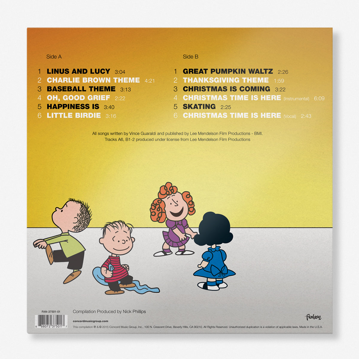 Peanuts Greatest Hits (LP) Vinyl Record