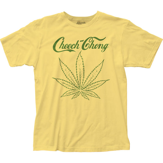 Cheech & Chong Flower Mens T Shirt Yellow