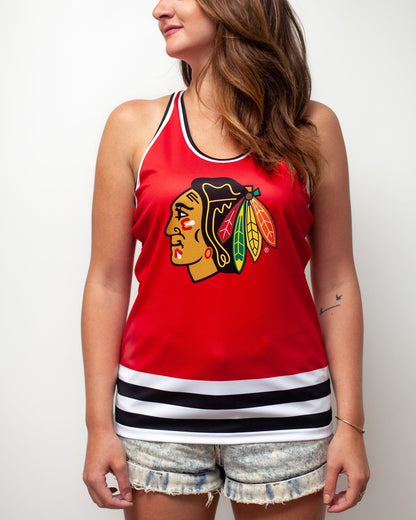 Chicago Blackhawks Women's Racerback Hockey Tank