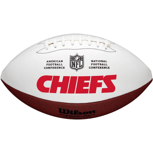 Kansas City Chiefs Embroidered Logo Signature Series Full Size Football