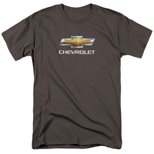 Chevrolets Chevy Bowtie Stacked Mens T Shirt Charcoal