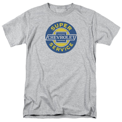 Chevrolet Chevy Super Service Mens T Shirt Athletic Heather