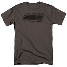 Load image into Gallery viewer, Chevrolet Bowtie Burnout Mens T Shirt Charcoal