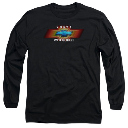 Chevrolet Chevy Well Be There Tv Spot Mens Long Sleeve Shirt Black Officially Licensed Officially Licensed