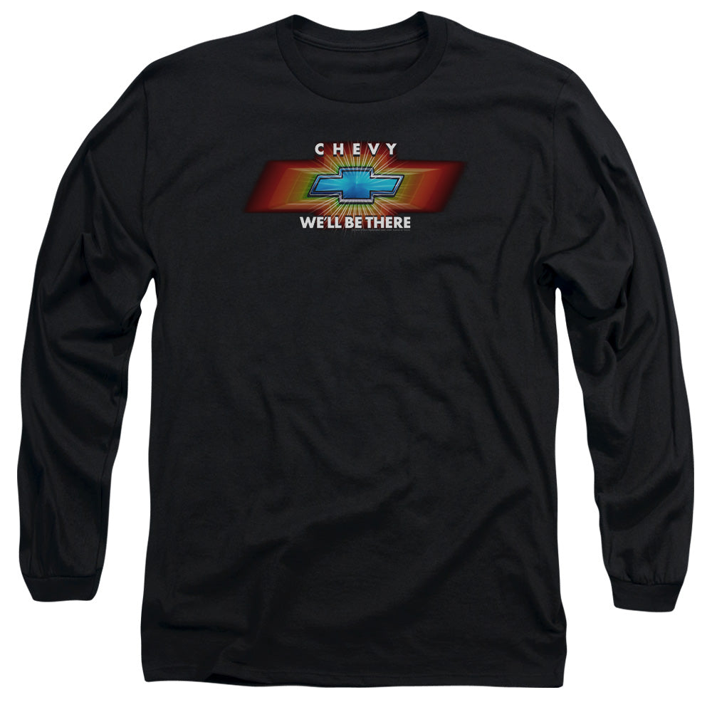 Chevrolet Chevy Well Be There Tv Spot Mens Long Sleeve Shirt Black