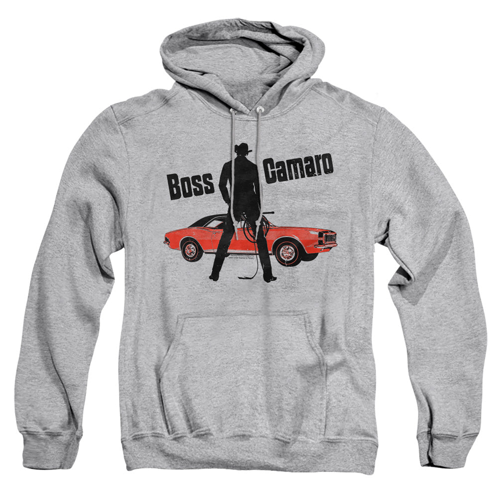 Chevrolet Boss Mens Hoodie Athletic Heather Officially Licensed