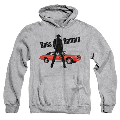 Chevrolet Boss Mens Hoodie Athletic Heather Officially Licensed