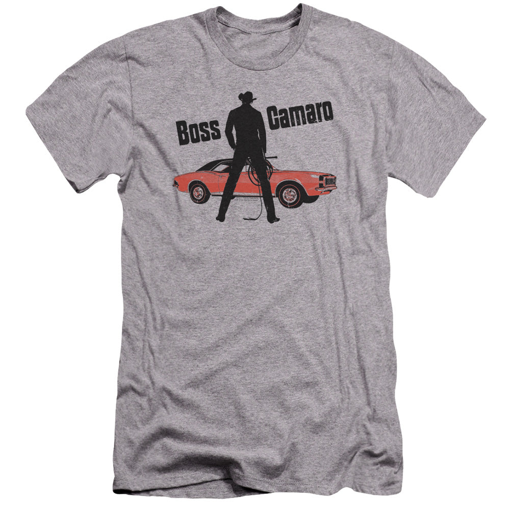 Chevrolet Boss Premium Bella Canvas Slim Fit Mens T Shirt Athletic Heather