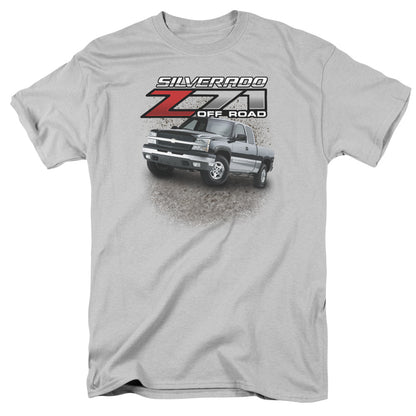 Chevrolet Z71 Mens T Shirt Silver