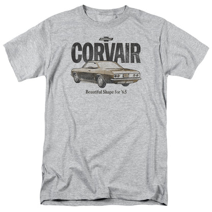 Chevrolet Retro Corvair Mens T Shirt Athletic Heather