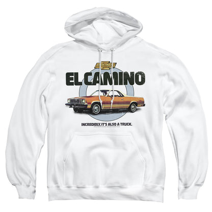 Chevrolet Also A Truck Mens Hoodie White Officially Licensed
