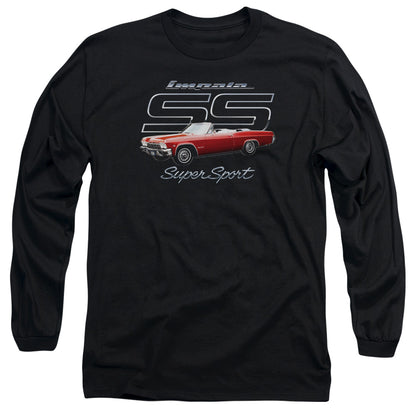 Chevrolet Impala Ss Mens Long Sleeve Shirt Black Officially Licensed Officially Licensed