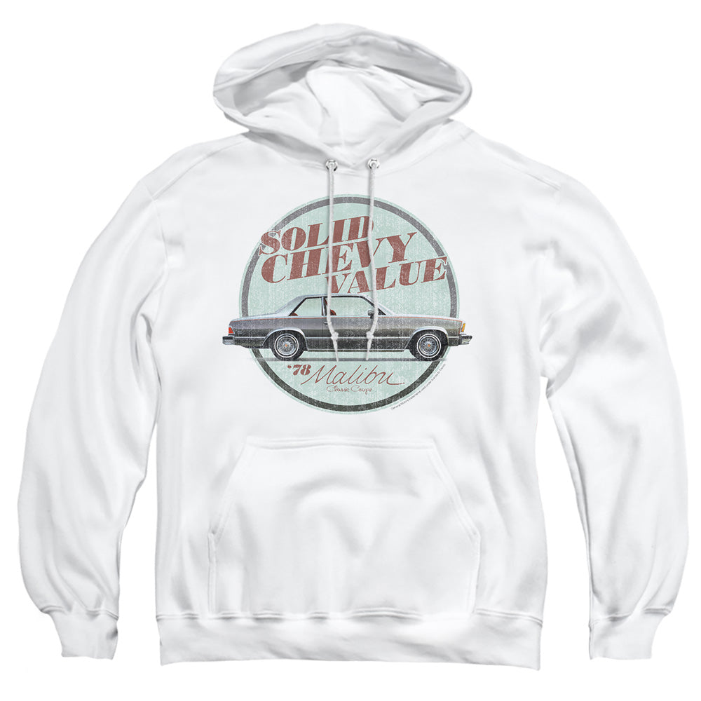 Chevrolet Do The Bu Mens Hoodie White Officially Licensed