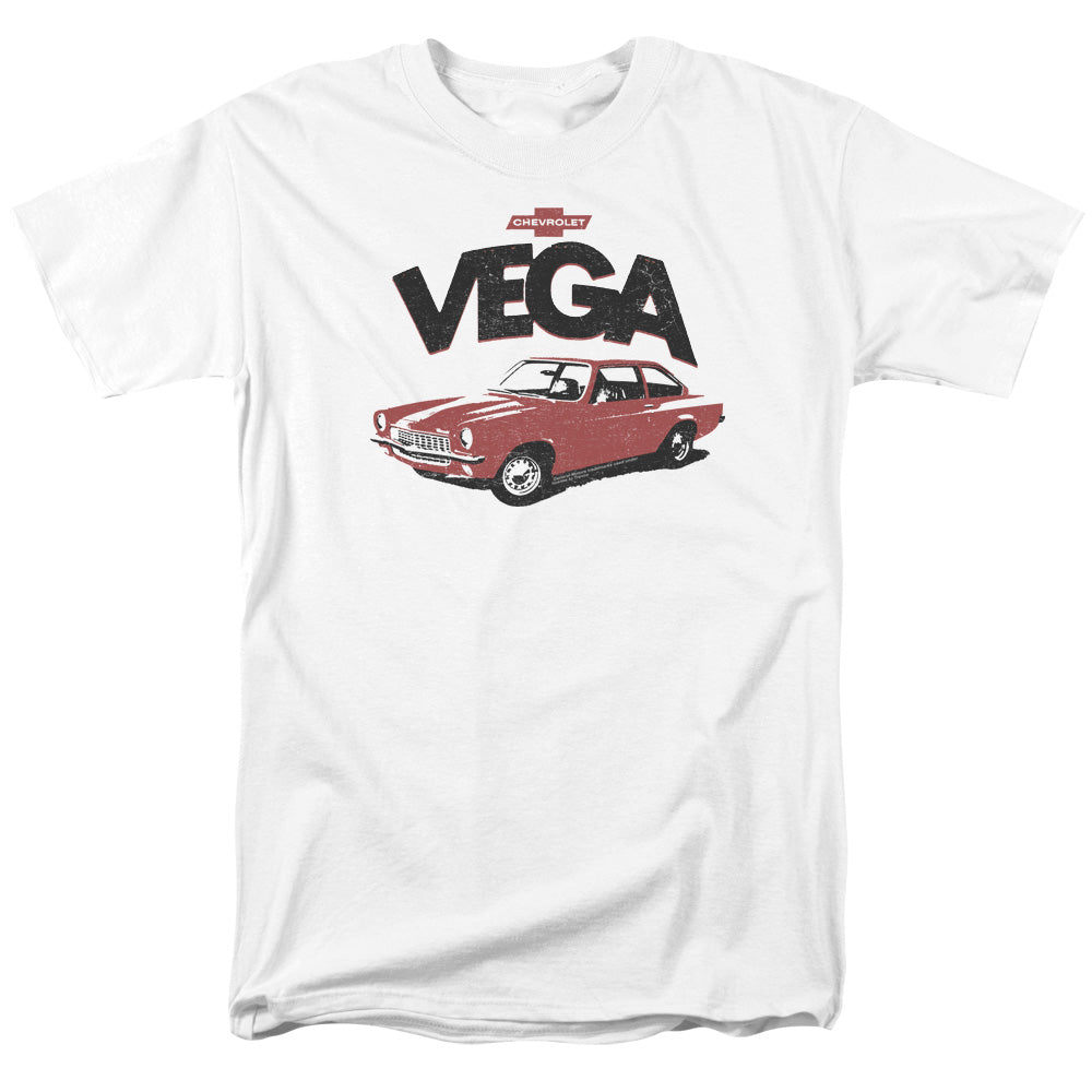 Chevrolet Rough Vega Mens T Shirt White