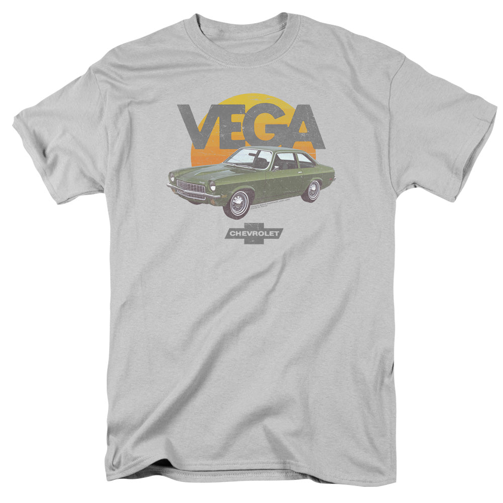 Chevrolet Vega Sunshine Mens T Shirt Silver