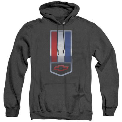 Chevrolet 1998 Camaro Nameplate Heather Mens Hoodie Black Officially Licensed