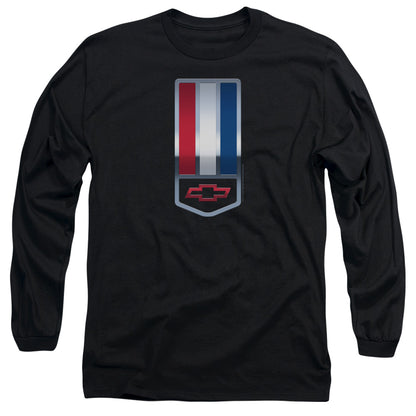 Chevrolet 1998 Camaro Nameplate Mens Long Sleeve Shirt Black Officially Licensed Officially Licensed