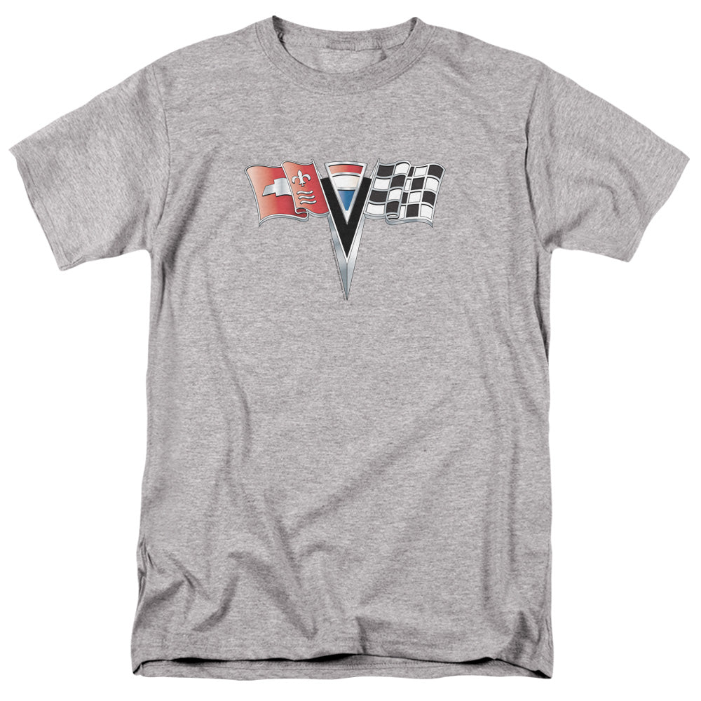 Chevrolet 2Nd Gen Vette Nose Emblem Mens T Shirt Athletic Heather