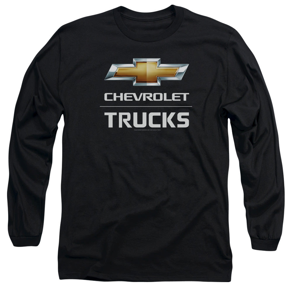 Chevrolet Trucks Mens Long Sleeve Shirt Black