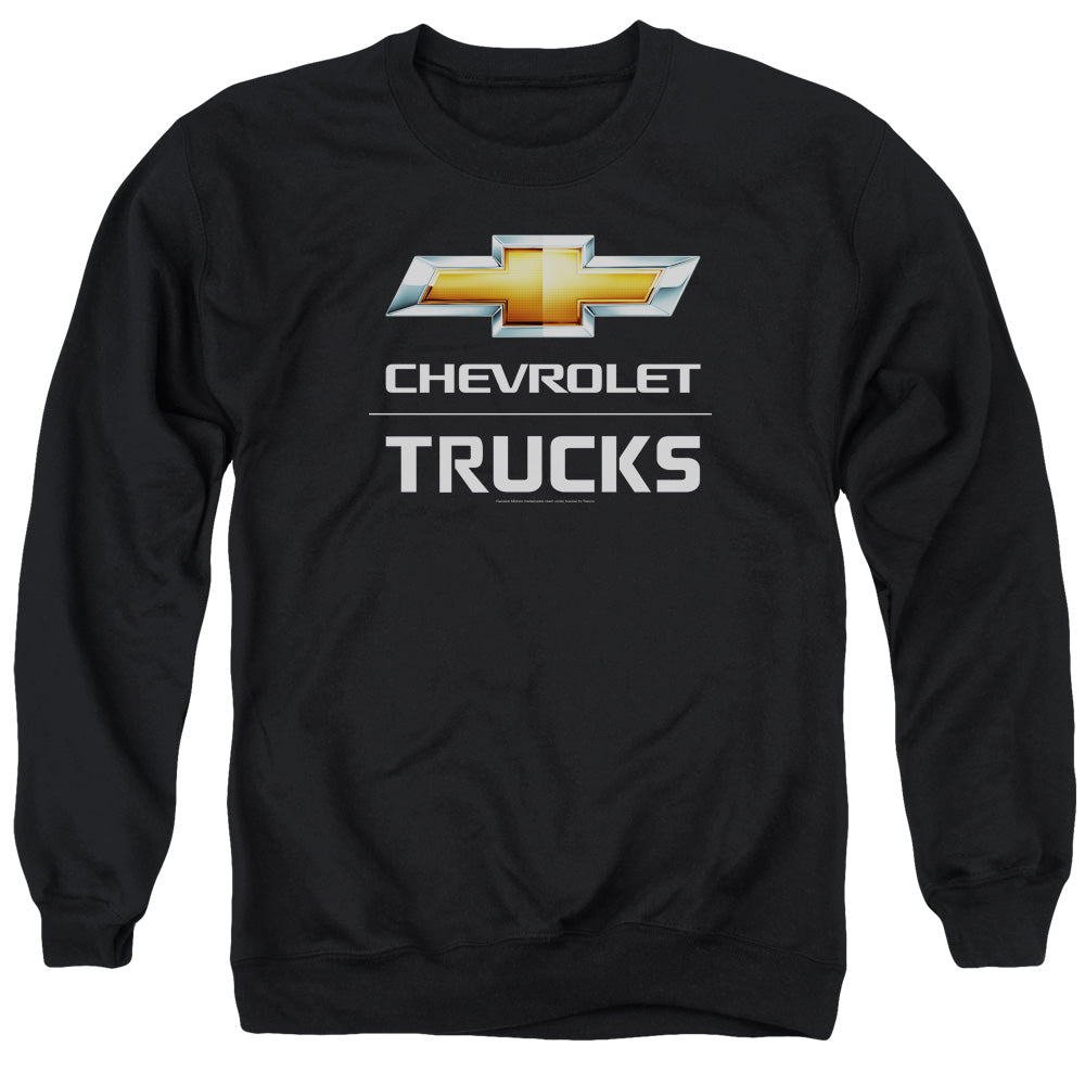 Chevrolet Trucks Mens Crewneck Sweatshirt Black Officially Licensed
