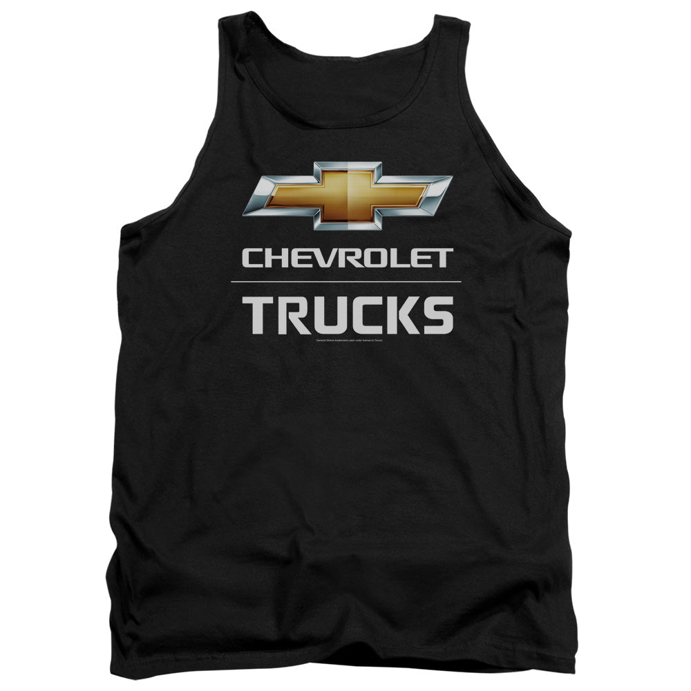 Chevrolet Trucks Mens Tank Top Shirt Black