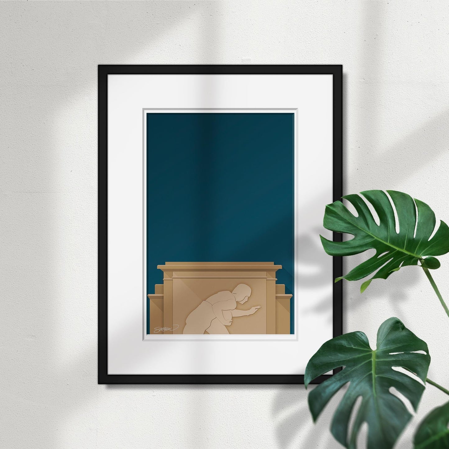 Minimalist Nippert Stadium Art Print