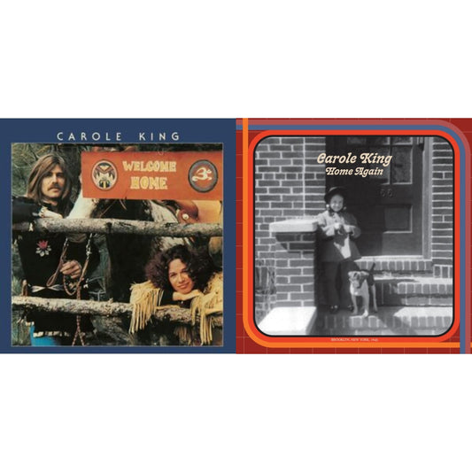 Carole King - Home Again (2LP) & Welcome Home (Limited/Flaming Colored LP Vinyl/180G/Gatefold/Numbered)
