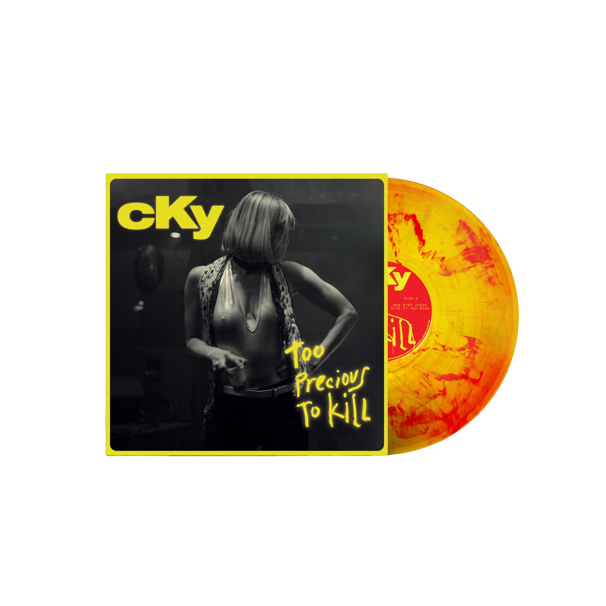 CKY - "Too Precious To Kill" Yellow/Red Vinyl Record