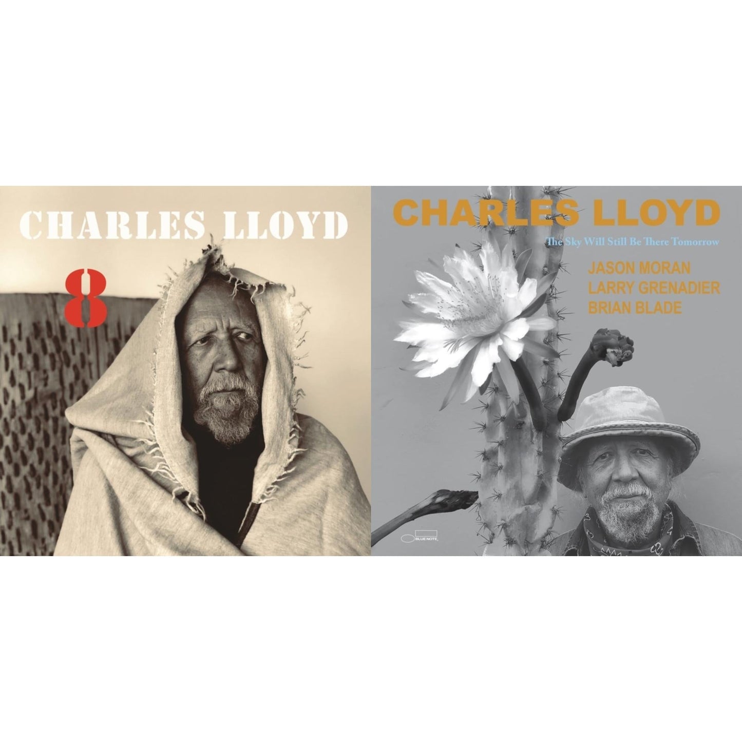 Charles Lloyd - 8: Kindred Spirits (Live From The Lobero) (2LP) & Sky Will Still Be There Tomorrow (2LP)