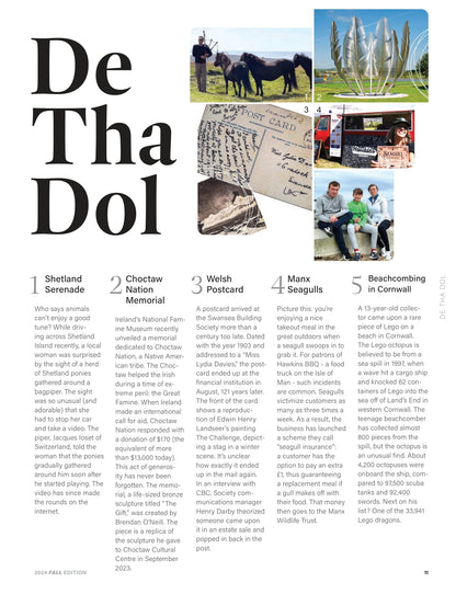 Celtic Life International - Fall 2024: The Living Bridge, Celtic Magic & Witchcraft, Stories On Author Marian Keyes, Belfast International Arts Festival, Spiritualist John Philip Newell & More!