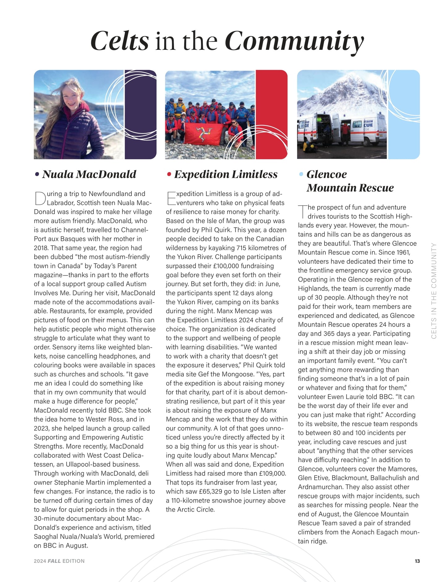 Celtic Life International - Fall 2024: The Living Bridge, Celtic Magic & Witchcraft, Stories On Author Marian Keyes, Belfast International Arts Festival, Spiritualist John Philip Newell & More!