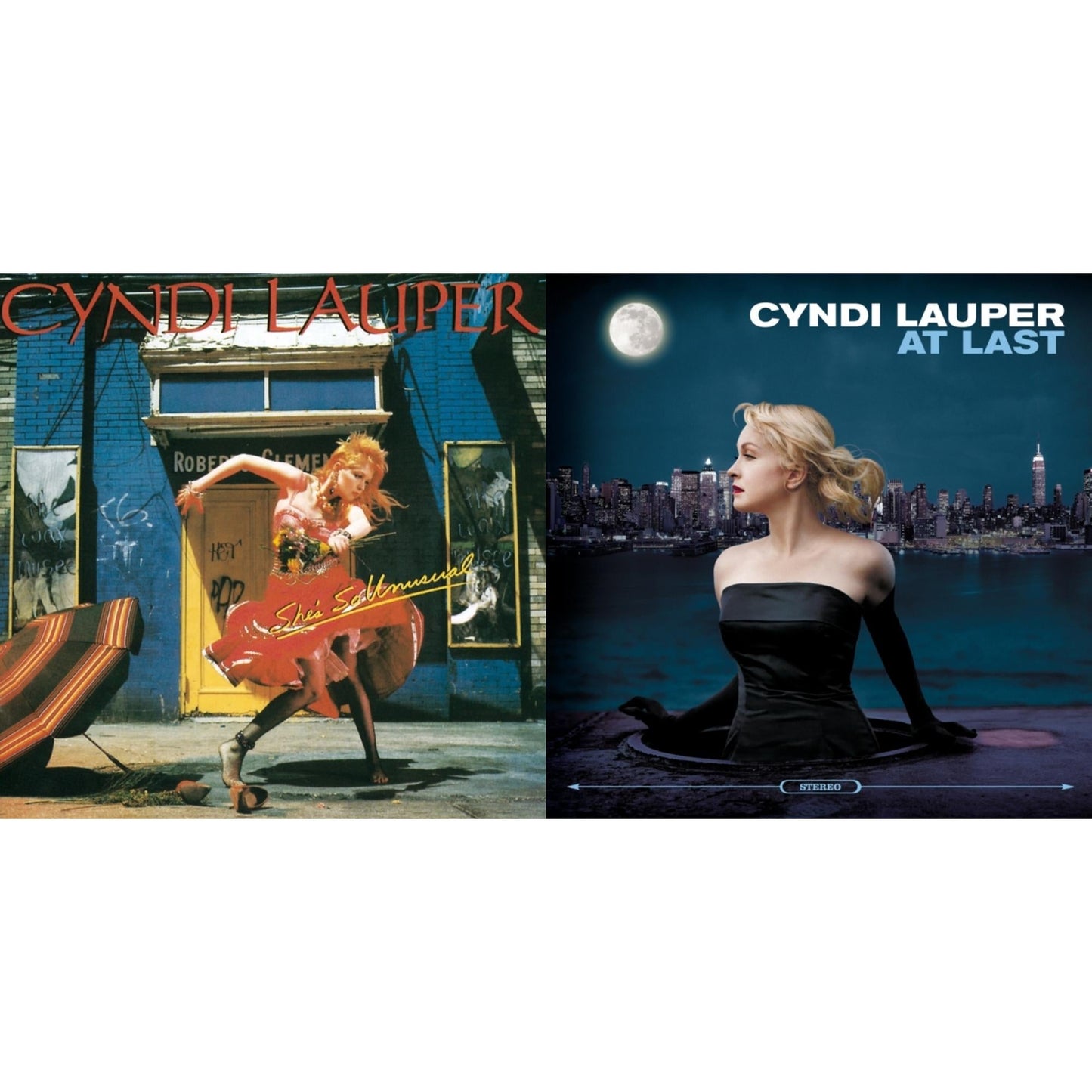 Cyndi Lauper - At Last & She's So Unusual - CD Bundle