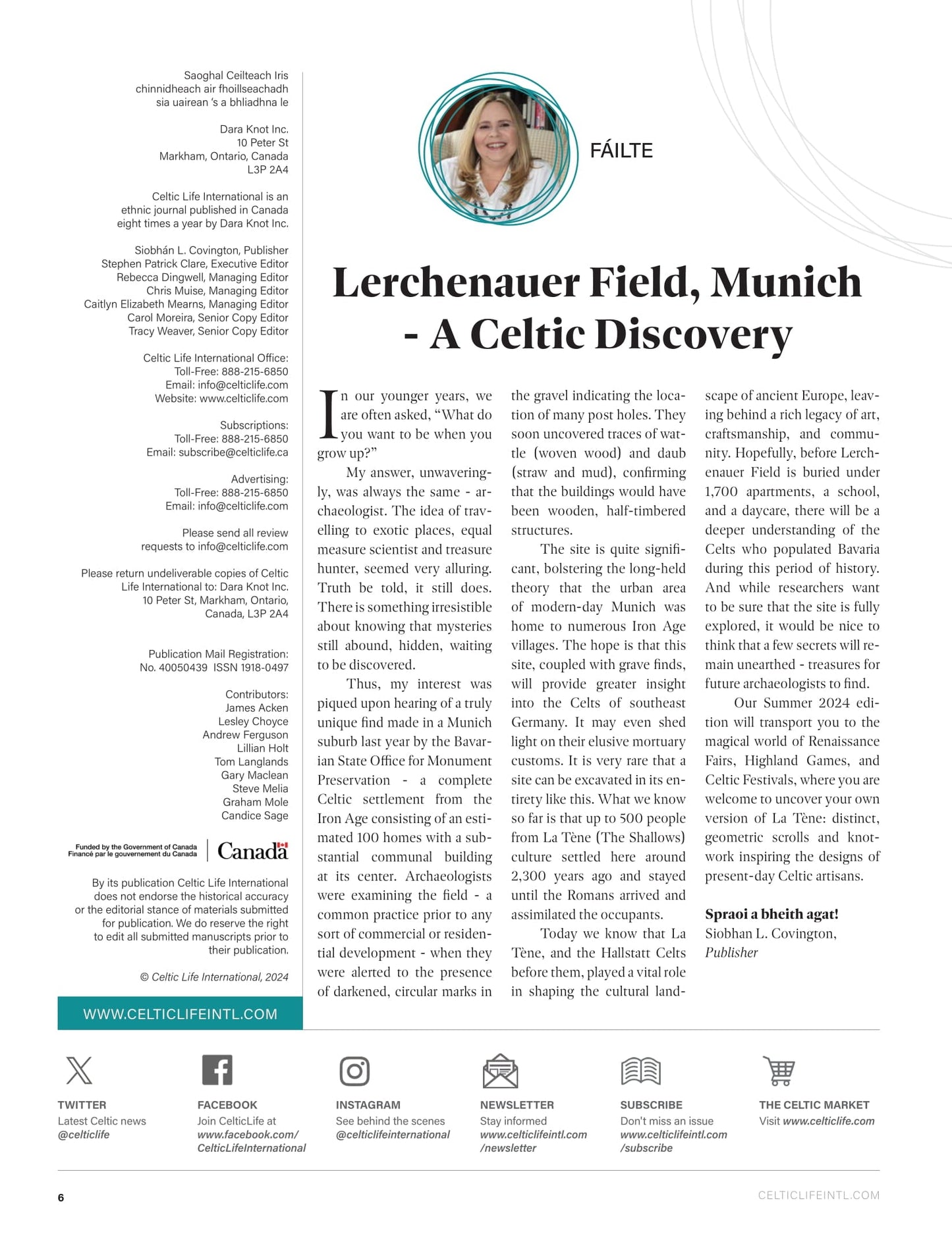 Celtic Life International - Summer 2024: The Renaissance of Renaissance Faires, Celtic Tattoos, Paddington Goes Gaelic Inspiration Orchestra, Highland Games, Festivals Guide, Celtic Tarot & More!