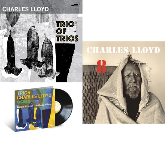 Charles Lloyd - 8: Kindred Spirits (Live From The Lobero) (2LP) & Trios: Ocean & Trios: Sacred Thread