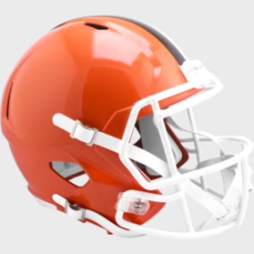 Cleveland Browns Full Size Speed Replica Football Helmet 2024 Primary - NFL